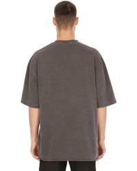 yeezy oversized jersey heavy cotton shirt gray